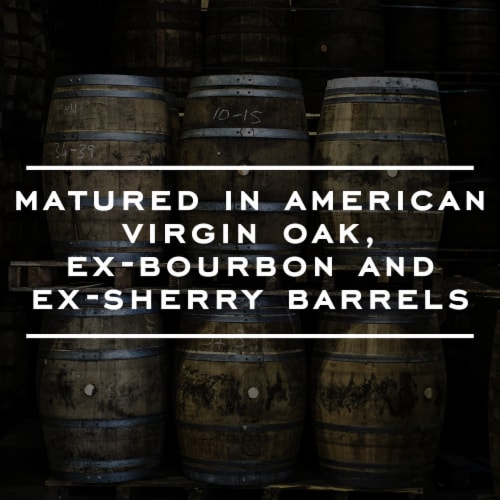 Teeling Single Pot Still Irish Whiskey Perspective: left