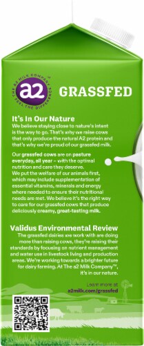 A2 Milk™ Grass Fed 2% Reduced Fat Milk Perspective: left