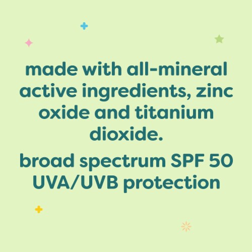 Babyganics SPF 50 Mineral Sunscreen Spray Perspective: left