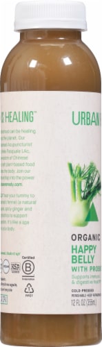 Urban Remedy Happy Belly with Probiotics Perspective: left