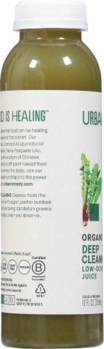 Urban Remedy Deep Cleaning Low-Glycemic Juice Perspective: left