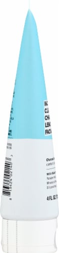 Acure Incredibly Clear Charcoal Lemonade Facial Scrub Perspective: left