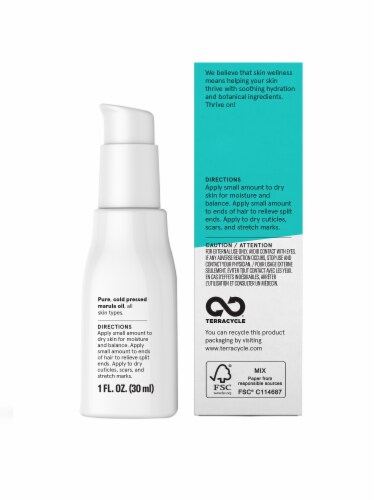 Acure The Essentials Marula Oil Perspective: left