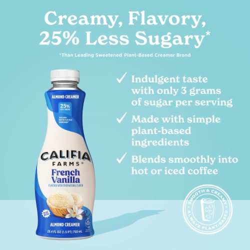 Silk Vanilla Almond Creamer, 32 fl oz - Food 4 Less