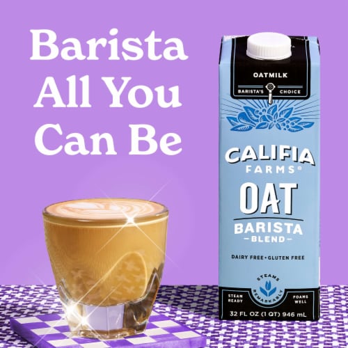 Oatly Barista Blend Oat Milk, 32 oz 