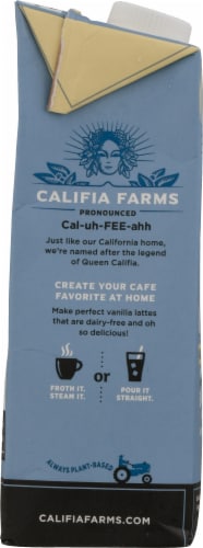 California Farms® Vanilla Oat Milk Perspective: left