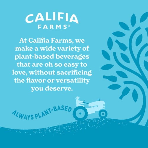 Califia Farms® Birthday Cake Almond Milk Coffee Creamer Perspective: left