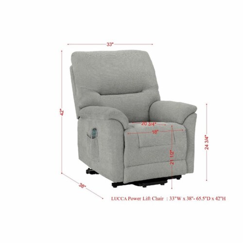 Lane clearance lift recliner