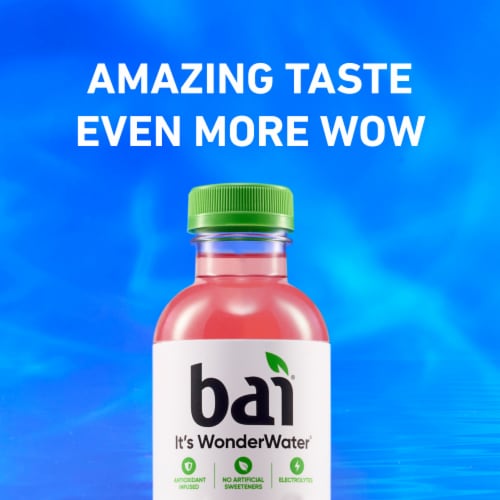 Bai Kupang Strawberry Kiwi Water Beverage Bottle Perspective: left
