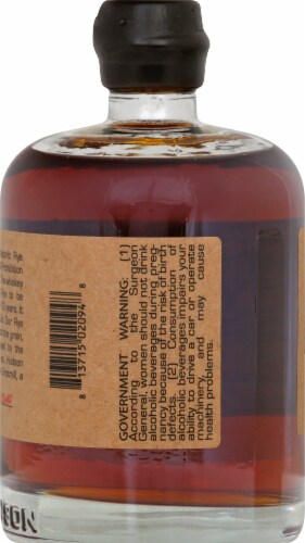 Hudson Manhattan Rye Whiskey Perspective: left