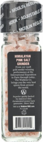 Watkins Pink Himalayan Salt Grinder Perspective: left