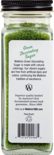 Watkins Green Decorating Sugar Perspective: left