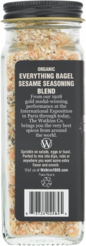 Watkins Organic Everything Bagel Sesame Seasoning Blend Perspective: left