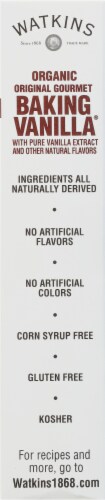 Watkins Original Gourmet Organic Vanilla Extract Perspective: left