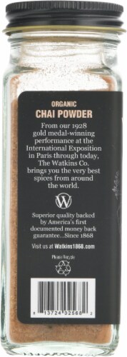 Watkins Organic Chai Powder Perspective: left
