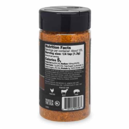 Yellowstone Smoky Bourbon Seasoning and Rub Perspective: left