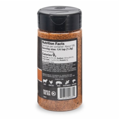 Yellowstone Watkins Rancher's All Purpose Seasoning Perspective: left