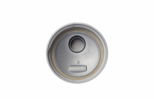 reCAP® Mason Jars Lid POUR cap | Regular Mouth | Silver Perspective: left