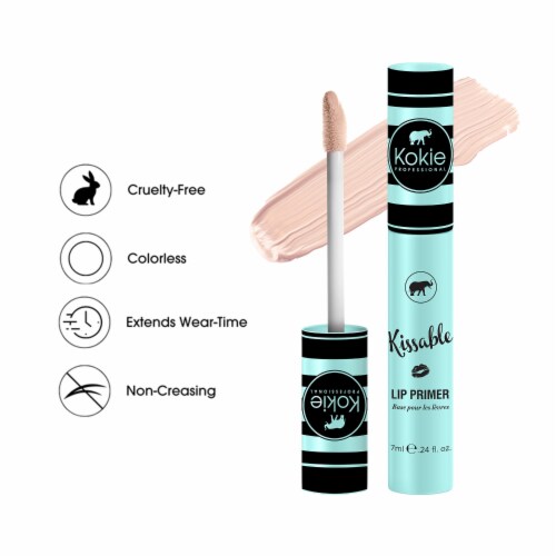 Kokie Professional Kissable Lip Primer Translucent IP99 Perspective: left