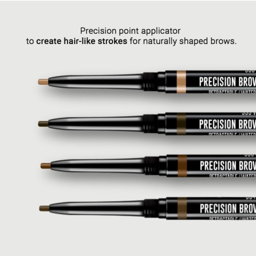 Kokie Professional Precision Brow Ash Brown Pencil Perspective: left