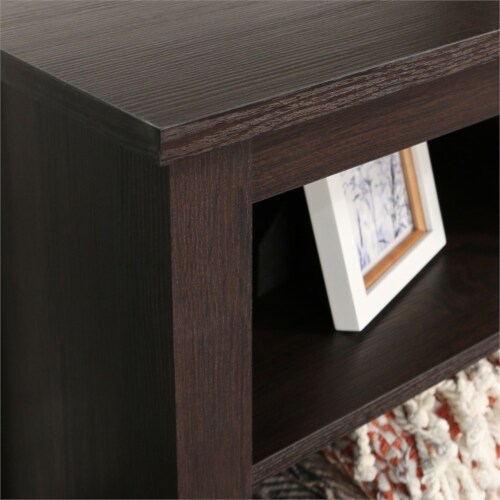 58 Simple Wood TV Stand With Mount in Espresso, 1 - Metro Market