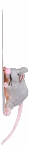 Ruff & Whiskerz Wildlife Rodentz Mouse Cat Toy Perspective: left