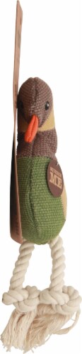 Natural Pet Duck Rope Dog Toy Perspective: left