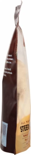 The Bow Wow Ranch Free Range All Natrual Steer Ears Dog Chews Perspective: left
