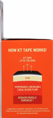 KT™ Tape Gentle Beige Kinesiology Therapeutic Tape Strips Perspective: left
