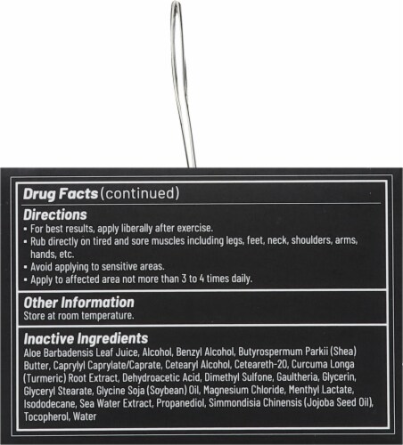 KT™ Health Recover™ Magnisium Cream + Menthol Perspective: left