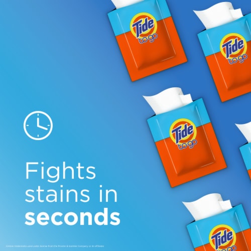 Tide To Go Instant Stain Remover Wipes Perspective: left