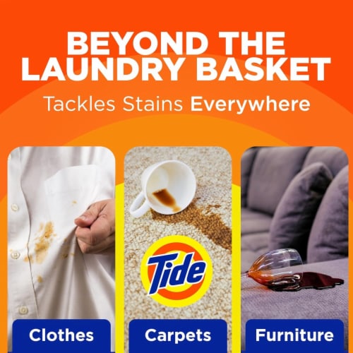 Tide +Oxi Rescue Laundry Stain Remover Perspective: left