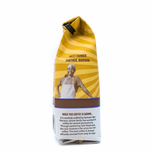 Westrock Coffee Meza Morning Medium Roast Ground Coffee Perspective: left