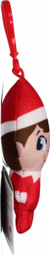 The Elf on the Shelf® Plushee Pals Mini Clips Boy Blue Eyes Perspective: left