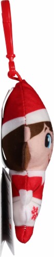 The Elf on the Shelf® Plushee Pals Mini Girl Blue Eyes Perspective: left