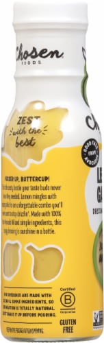 Chosen® Foods Lemon Garlic Dressing Perspective: left