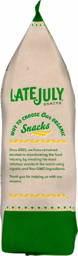 Late July Organic Jalapeno Lime Restaurant Style Tortilla Chips Perspective: left