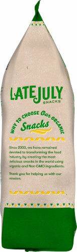 Late July Organic Jalapeno Lime Restaurant Style Tortilla Chips Perspective: left