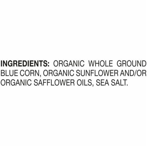 Late July Blue Corn Organic Tortilla Chips Perspective: left