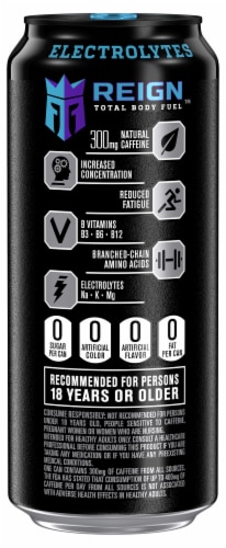 Reign™ Razzle Berry Total Body Fuel Energy Drink Perspective: left