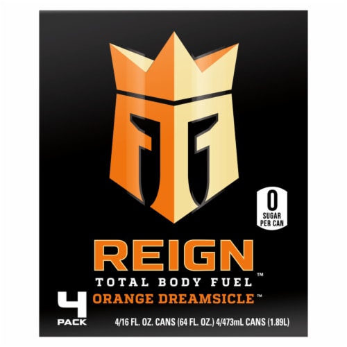 Reign™ Orange Dreamsicle™ Energy Drinks Perspective: left