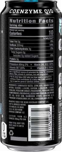 Reign Total Body Fuel White Haze 16 Fl Oz Perspective: left