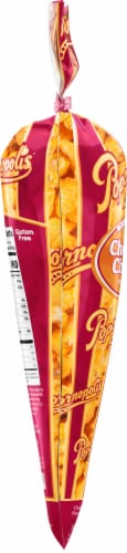 Popcornopolis® Cheddar Cheese Popcorn Cone Perspective: left