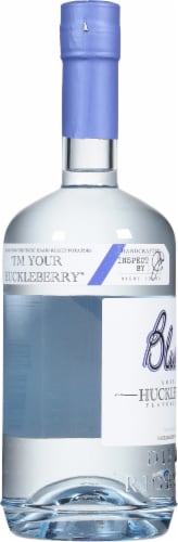 Blue Ice American Huckleberry Flavored Vodka Perspective: left