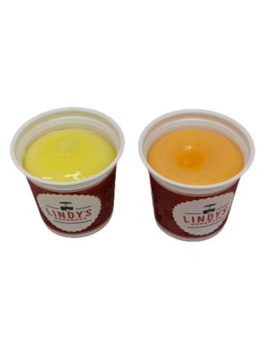 Lindy's Homemade™ Mango Pinneapple Tropical Combo Italian Ice Perspective: left
