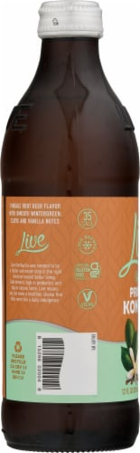 Live Soda Rootbeer with Probiotics Perspective: left