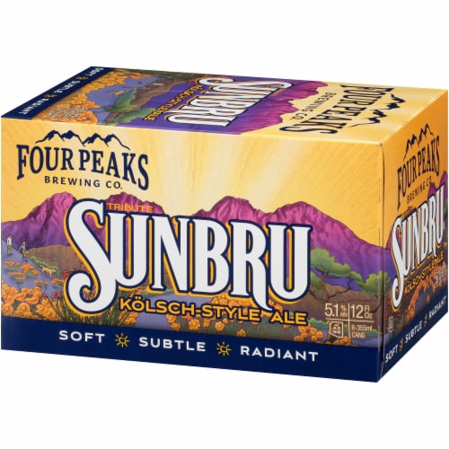 Four Peaks Brewing Tribute Sunbru Kolsch-Style Ale Perspective: left