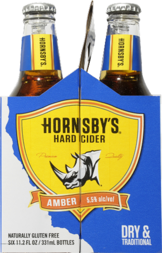 Hornsby's Hard Crisp Cider Amber Draft Perspective: left