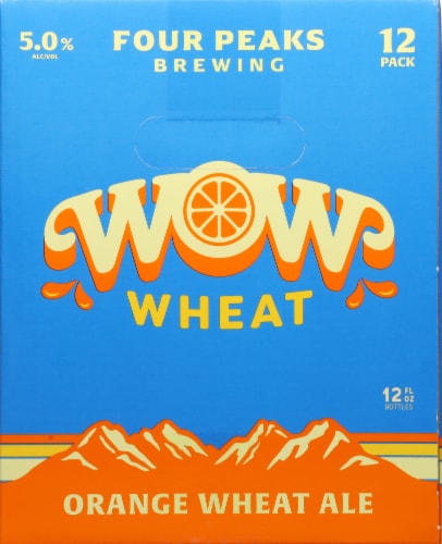 Four Peaks Brewing White Ale Belgian-Style Witbeir Perspective: left