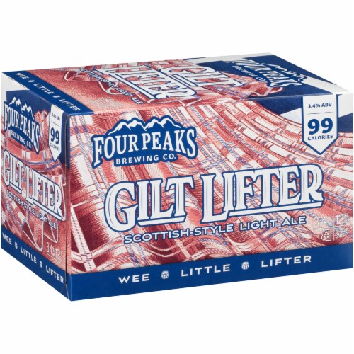 Four Peaks Gilt Lifter Scottish Style Light Ale Perspective: left